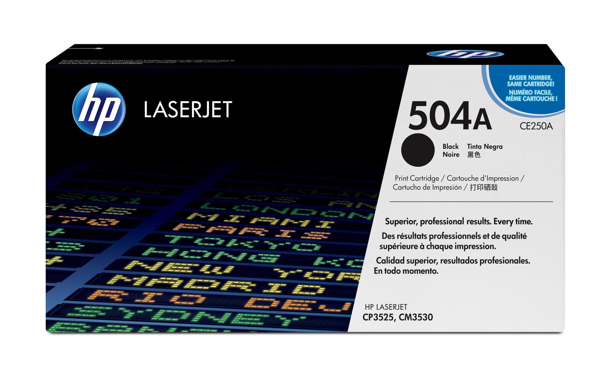 HP Toner – 504A – Schwarz, 5000 Seiten