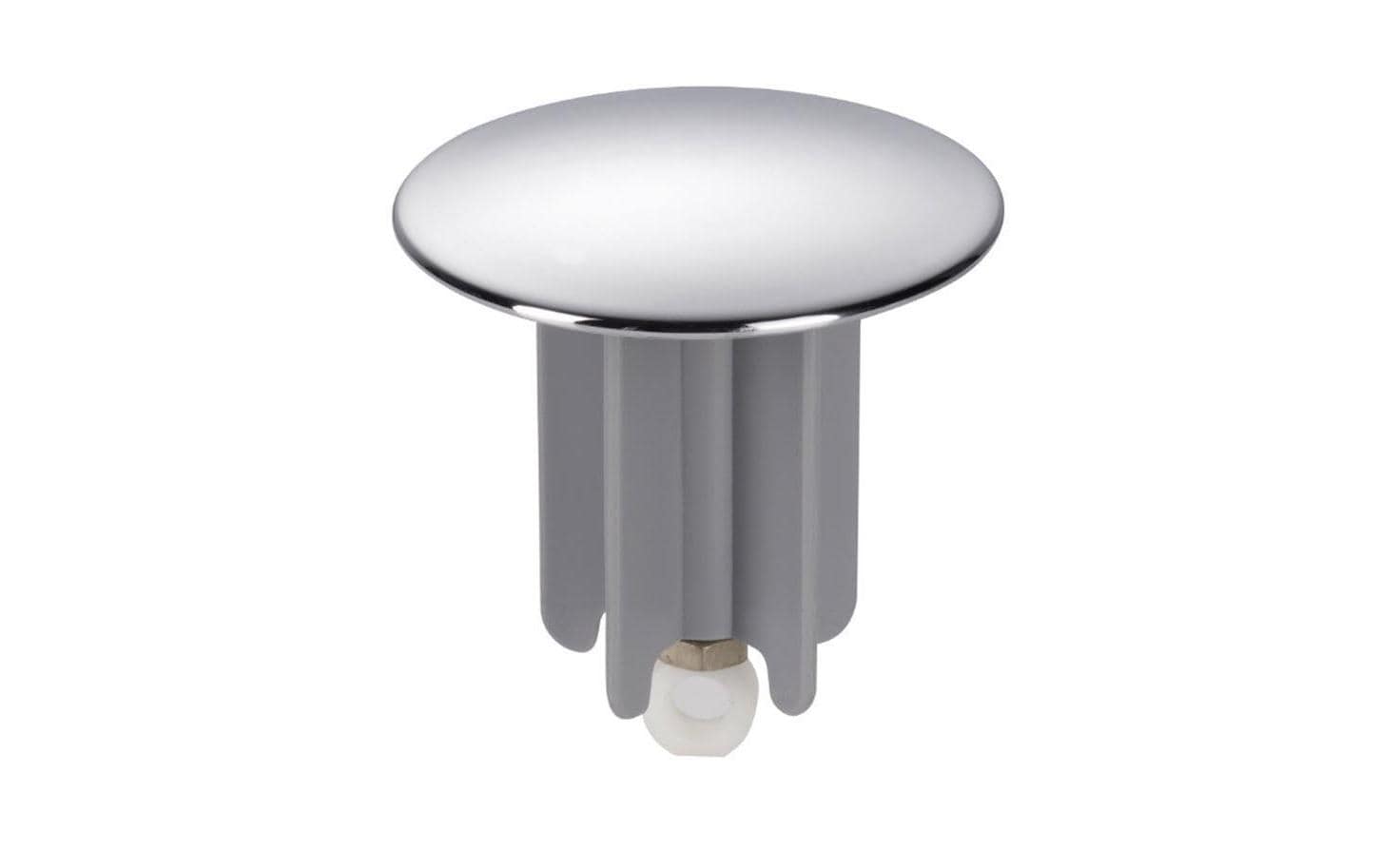 Diaqua Stopfen – Ø6,4 cm, Ø3,6 cm, Messing, verchromt