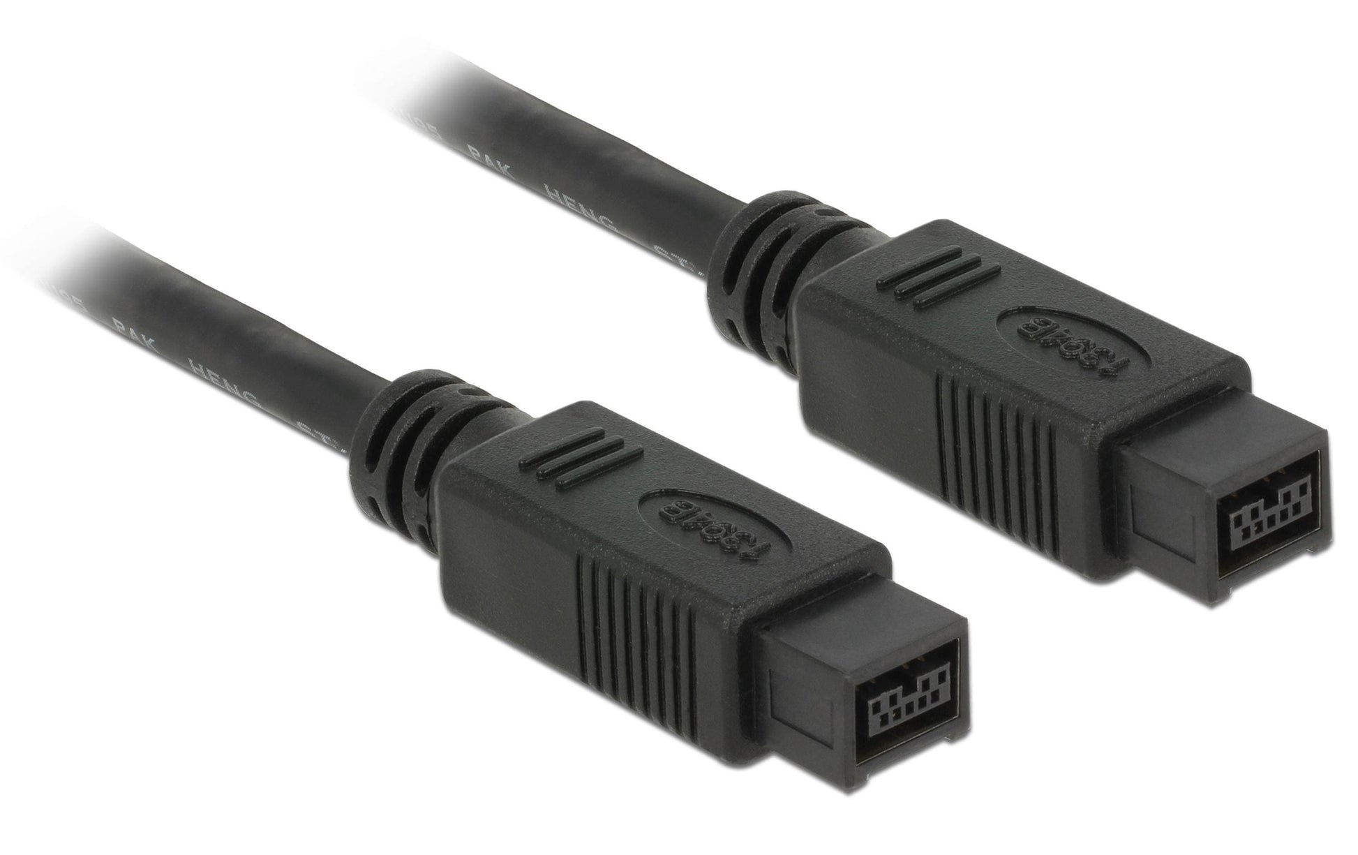 Delock FireWire 800 9-Pin Kabel 1394B – FireWire 800 9-Pin Kabel, Grau, 3 m