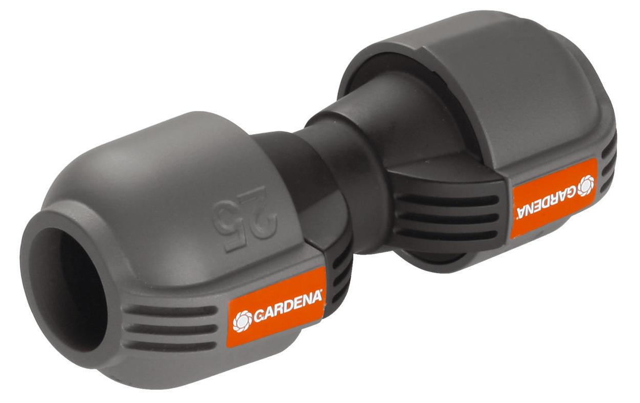 Gardena Verbinder 25 mm – für Sprinklersystem – Grau – 2775-20