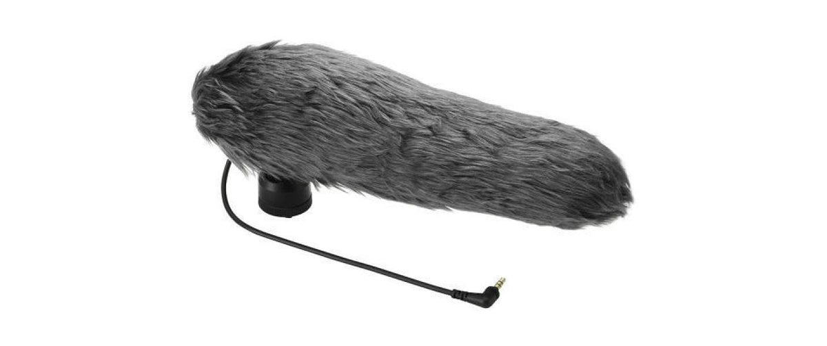 Panasonic DMW-MS2E – Richtrohrmikrofon, Video, für Lumix DMC-FZ1000, FZ2000, FZ2500 und andere, schwarz
