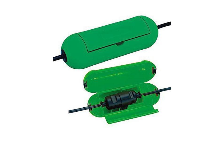 Brennenstuhl Safe Box Aufputz-Box, aus schlagfestem Kunststoff – grün