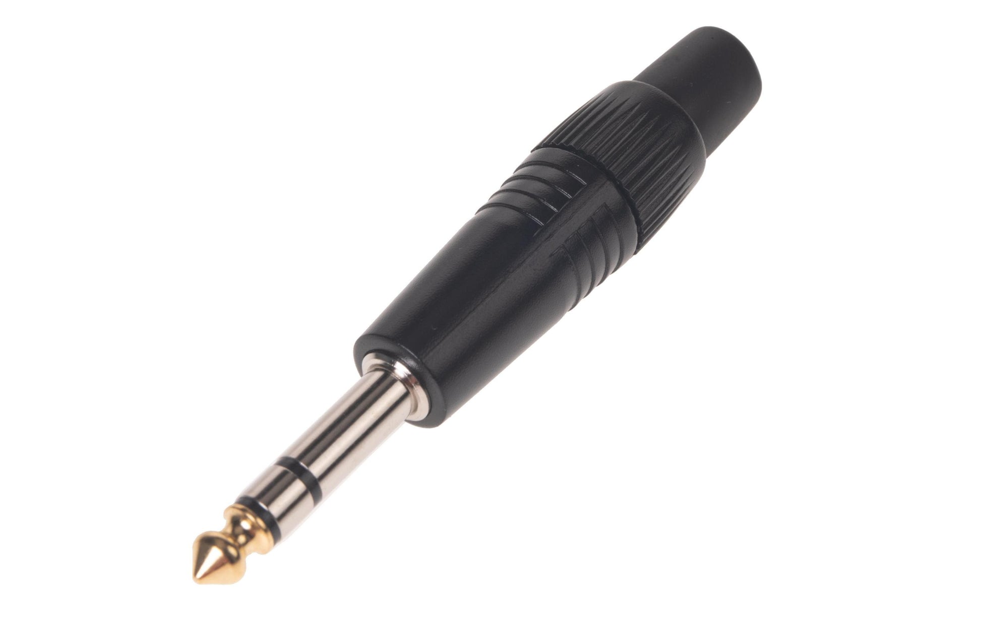 Bemero BC2002BK-M – 6,3 mm Stereo-Klinkenstecker, gerade, männlich, schwarz