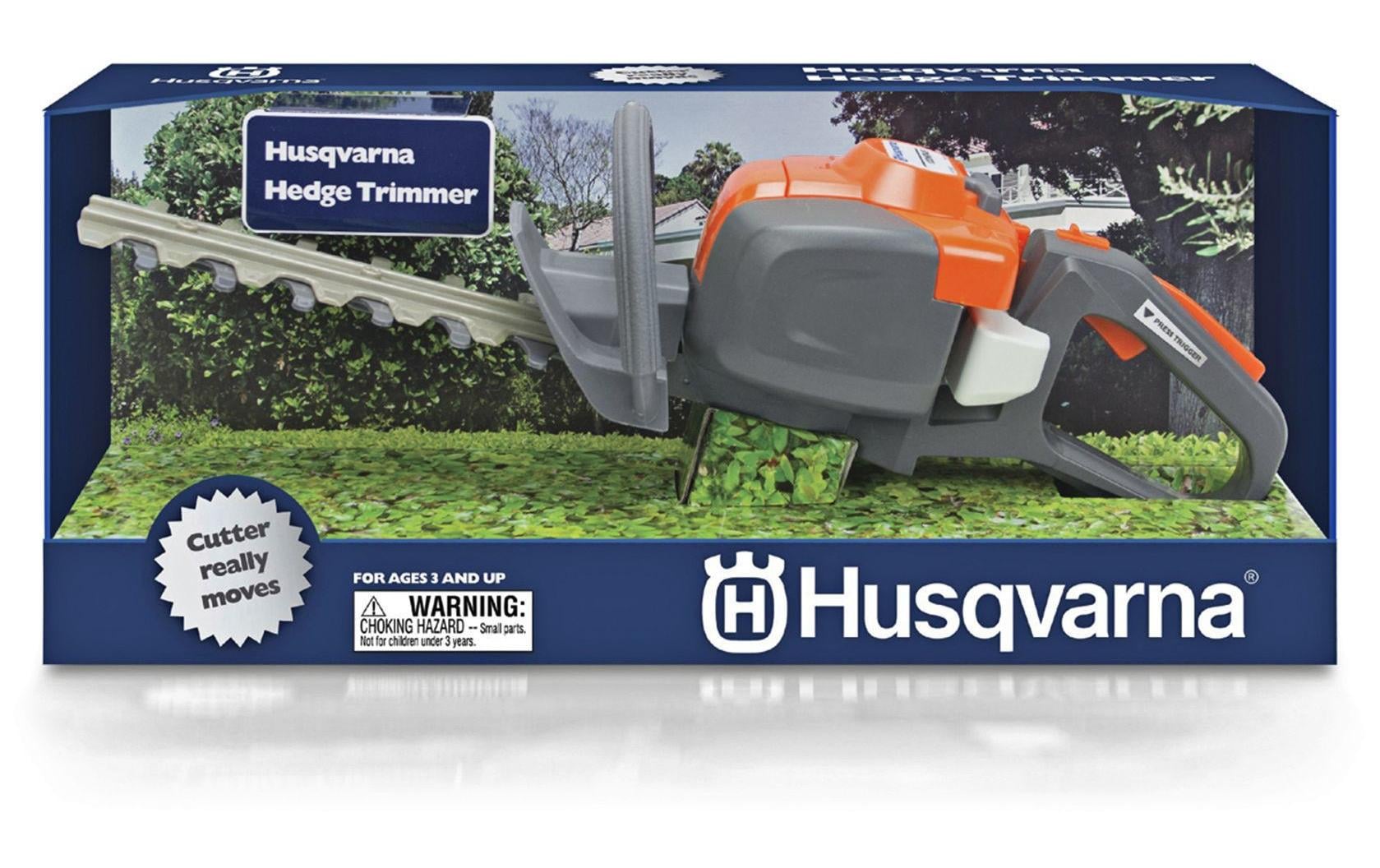 Husqvarna Spielzeug-Heckenschere – mit Licht und Ton, mit Akku – 1 Stück – ab 3 Jahren – Kunststoff
