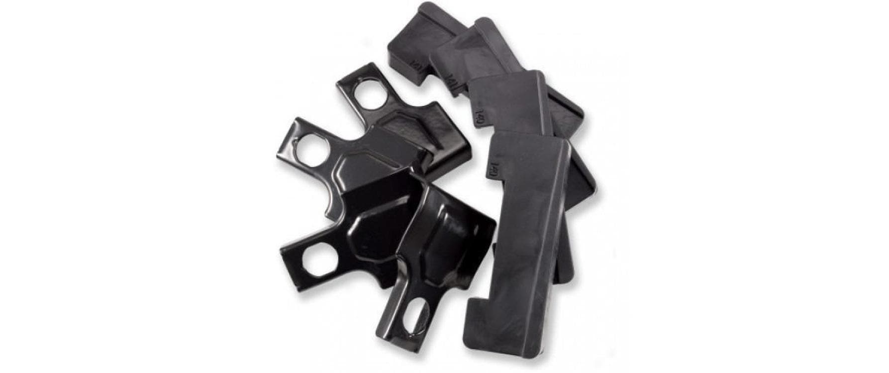 Thule Kit für Dachträger (Rapid-System) – für Polo 5-türigen Hatchback (Mk V) mit Normaldach 2009–2017 – Schwarz