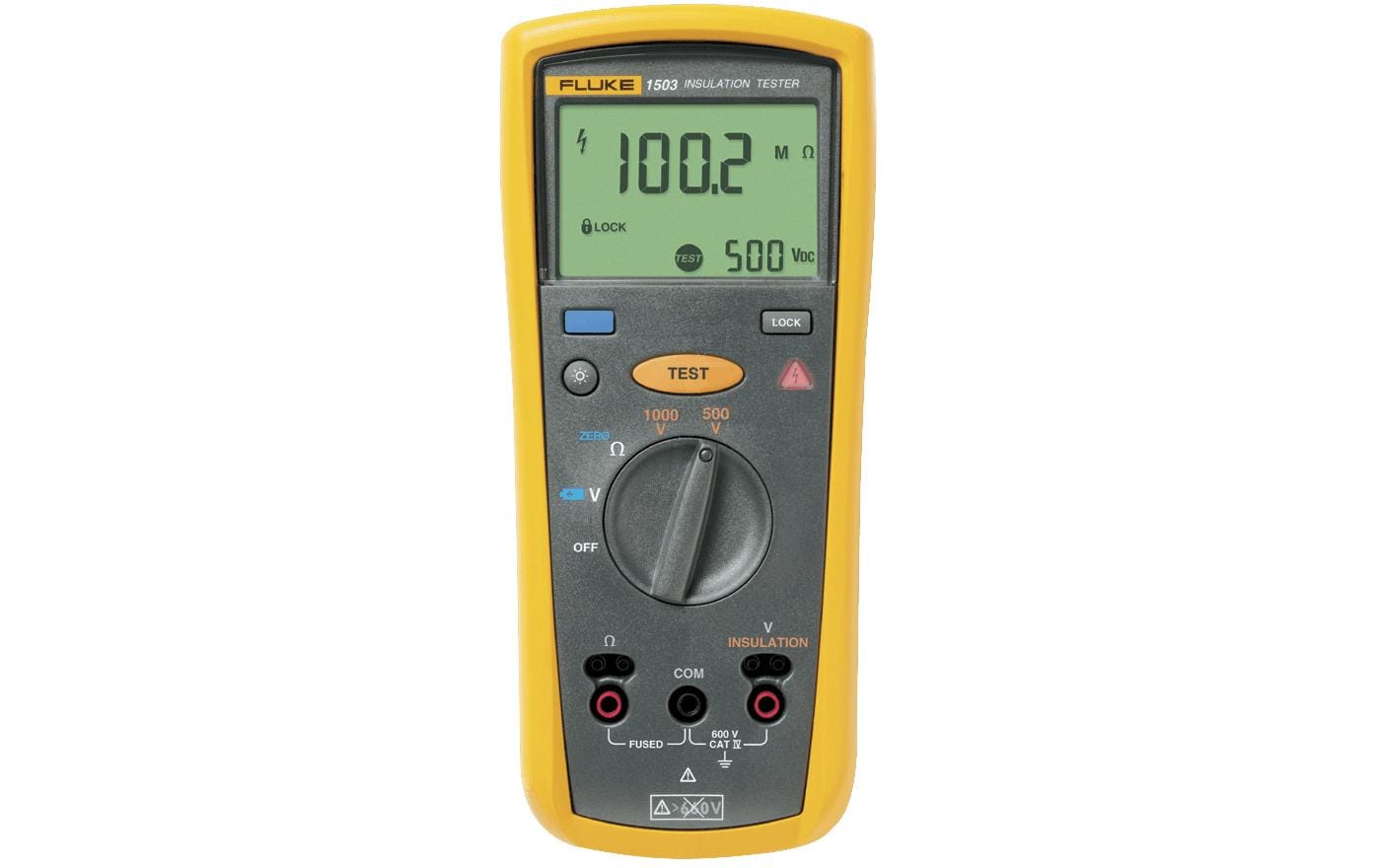Fluke 1503 – Isolationsprüfgerät, 1000 V, batteriebetrieben
