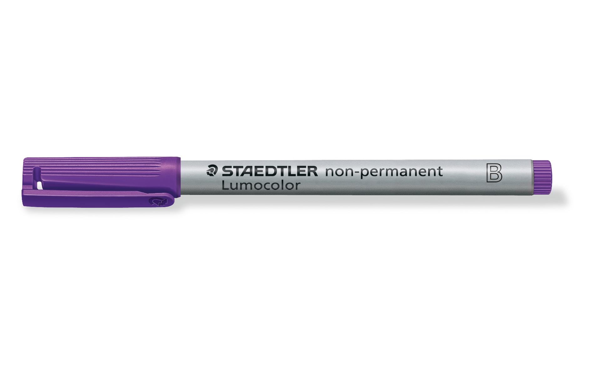 Staedtler OHP-Marker – Keilspitze 2,5 mm, Violett, feucht abwischbar – für Folien & glatte Oberflächen