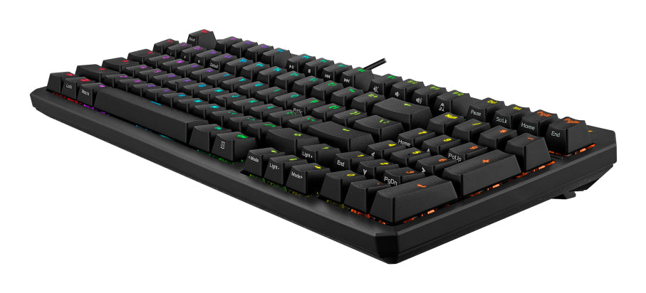 ASUS TUF Gaming K3 Gen II – Gaming-Tastatur 96% – Optomechanisch – Kabelgebunden, USB-A – QWERTY (FR) – RGB