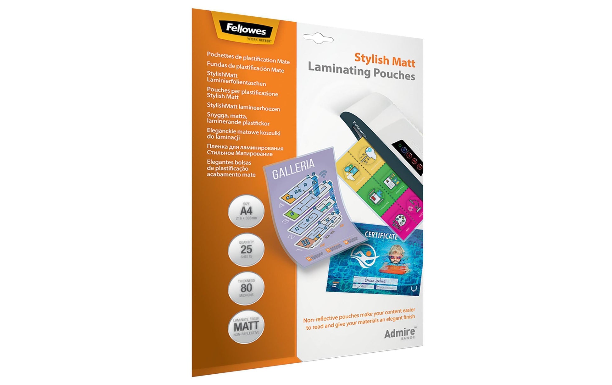 Fellowes Laminierfolien – 25 Stk.