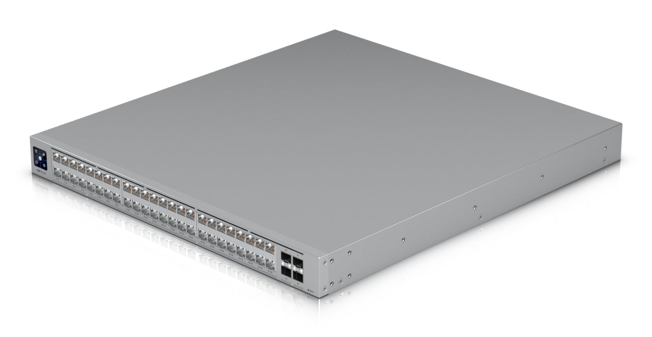 Ubiquiti UniFi Pro XG 48 – Managed Switch – 16×2.5G, 32×10G, 4×SFP28, L2/L3, 19" Rack, 1U