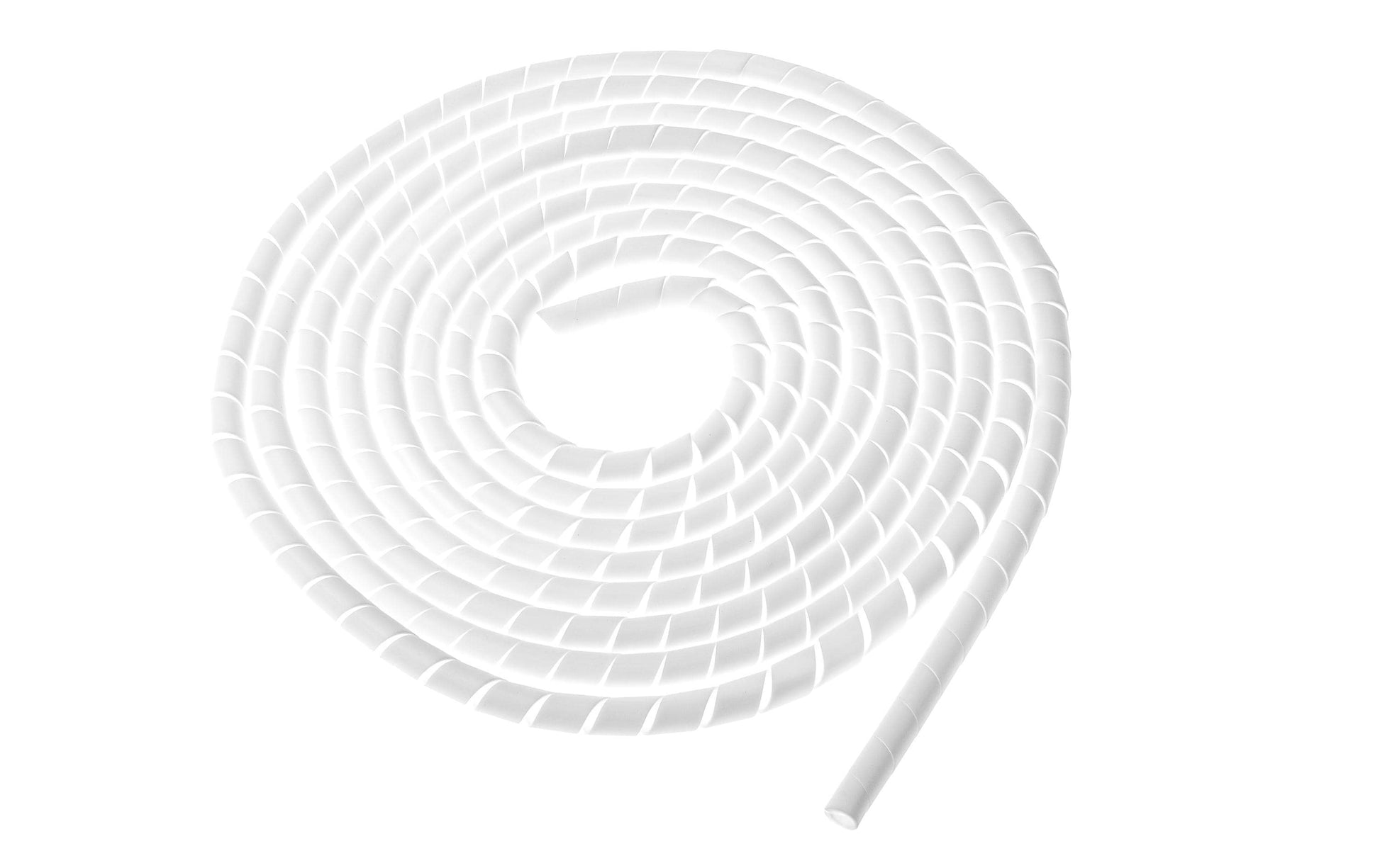 Plica Kabelschlauch – Ø 12 mm, 10–40 mm – 5 m – Kunststoff – Weiss, 1 Stk.