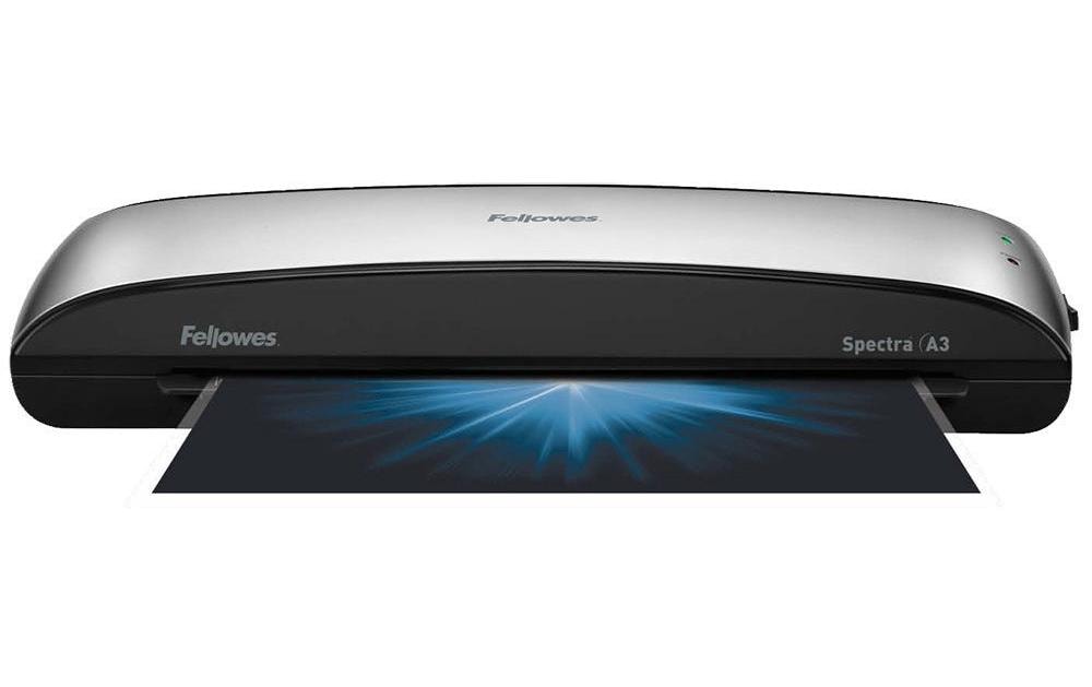 Fellowes Spectra Laminiergerät A3 – 2-Rollen, 80–125 µm, Aufheizzeit 4 Min., 300 mm/min, Grau