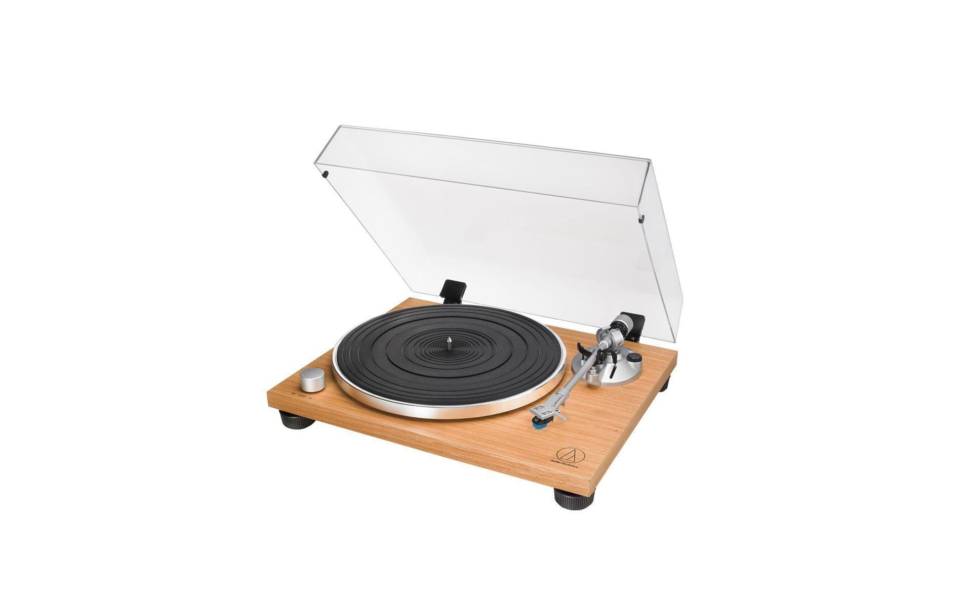 Audio-Technica AT-LPW30TK – Plattenspieler – Stationär – Riemenantrieb, Phono-Vorverstärker – Braun