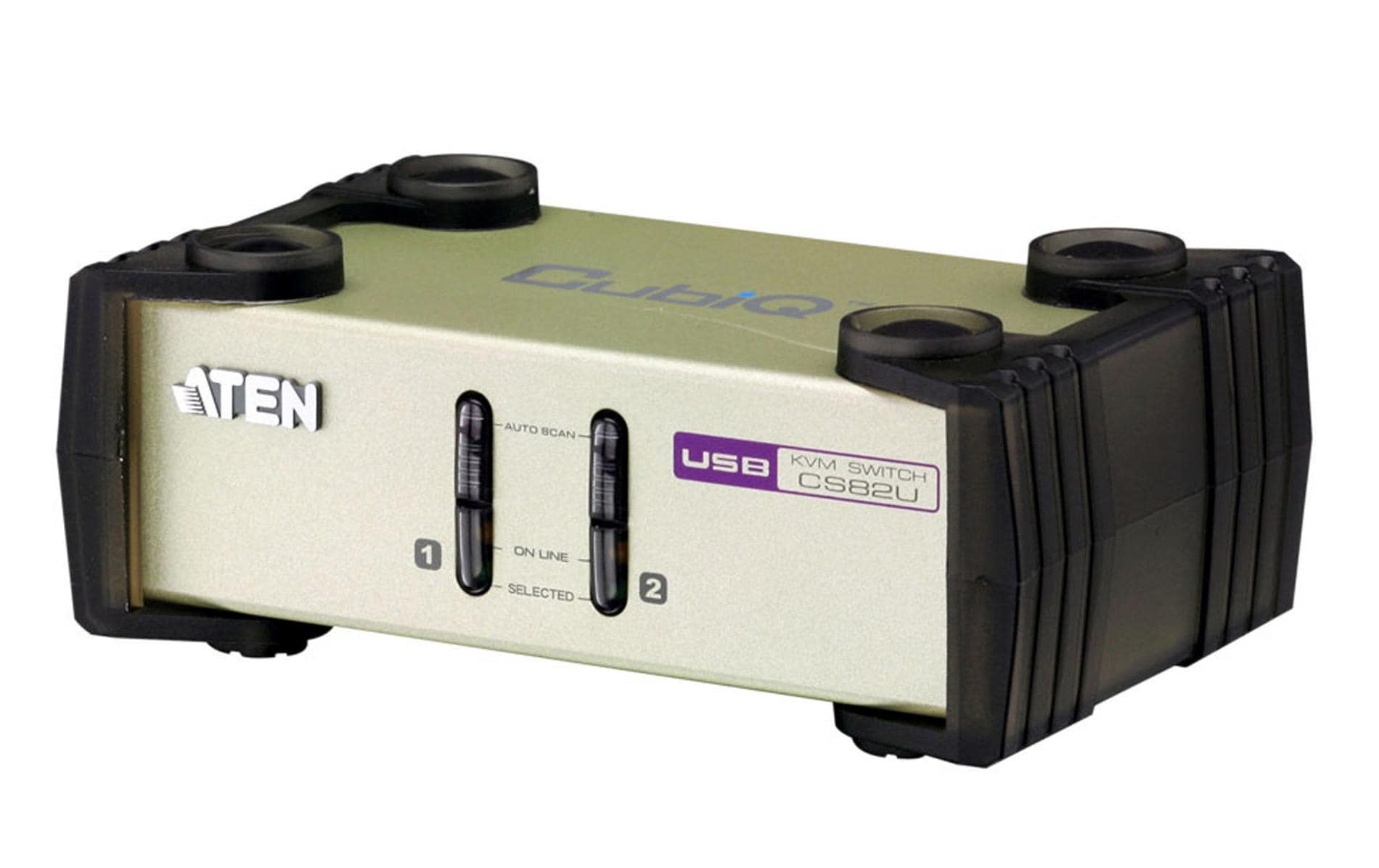 ATEN CS82U – KVM-Switch 2×1, VGA/USB 2.0/PS/2, 2048 × 1536