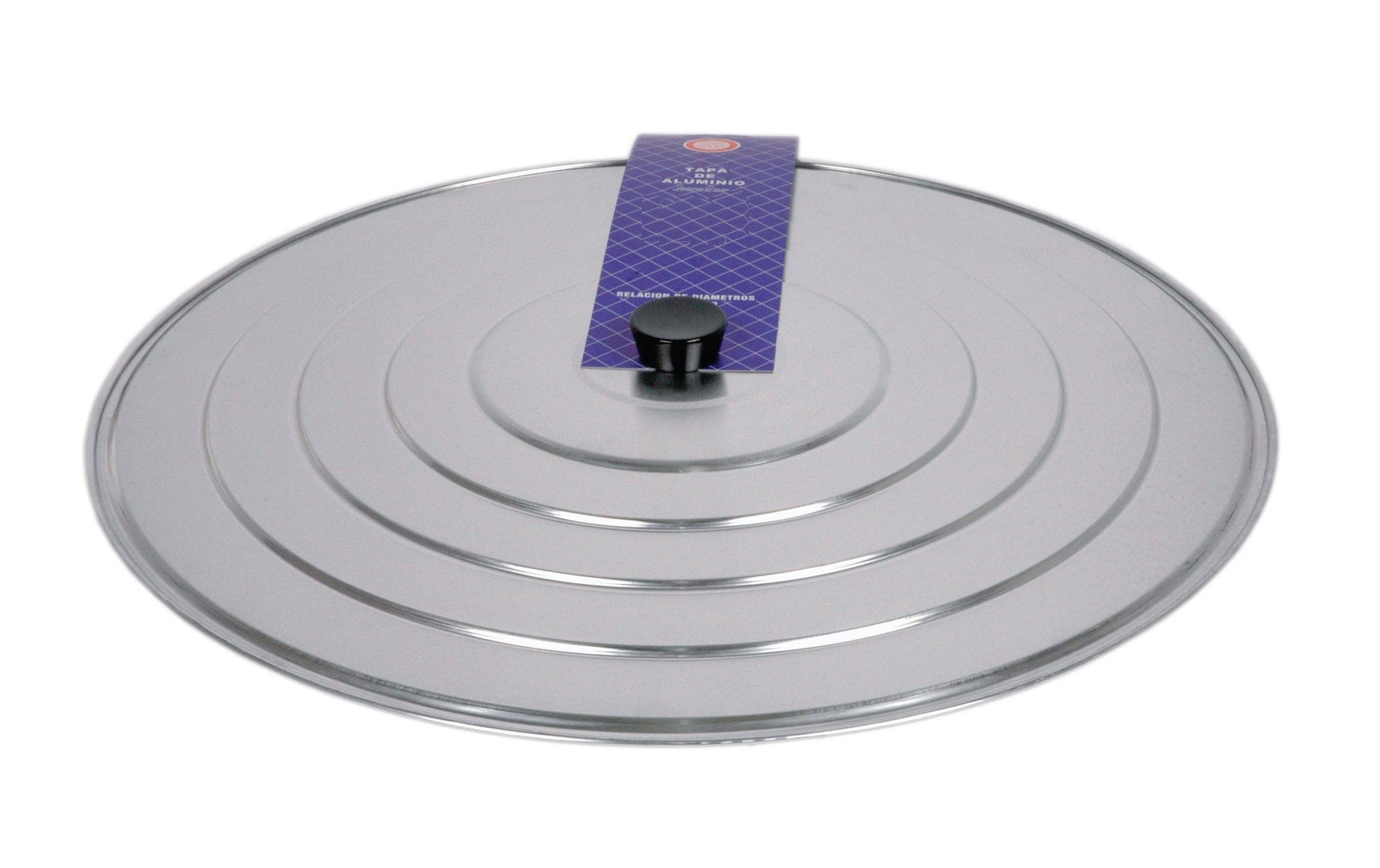 Garcima Fonduepfanne – Ø 60 cm, Aluminium, für Garcima Partypfanne, Silber