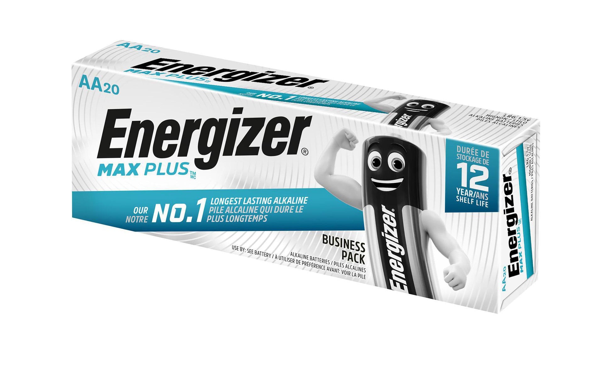 Energizer AA Batterien, Alkaline, 1,5 V – 20 Stk.