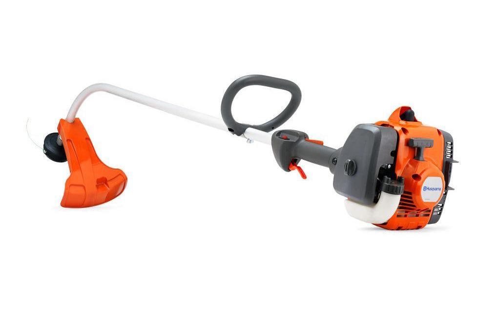 Husqvarna Rasentrimmer 129C – Schnittbreite 43 cm, Hubraum 27,6 cm³, Benzintank 0,34 l, 4,49 kg, Nylonschnur
