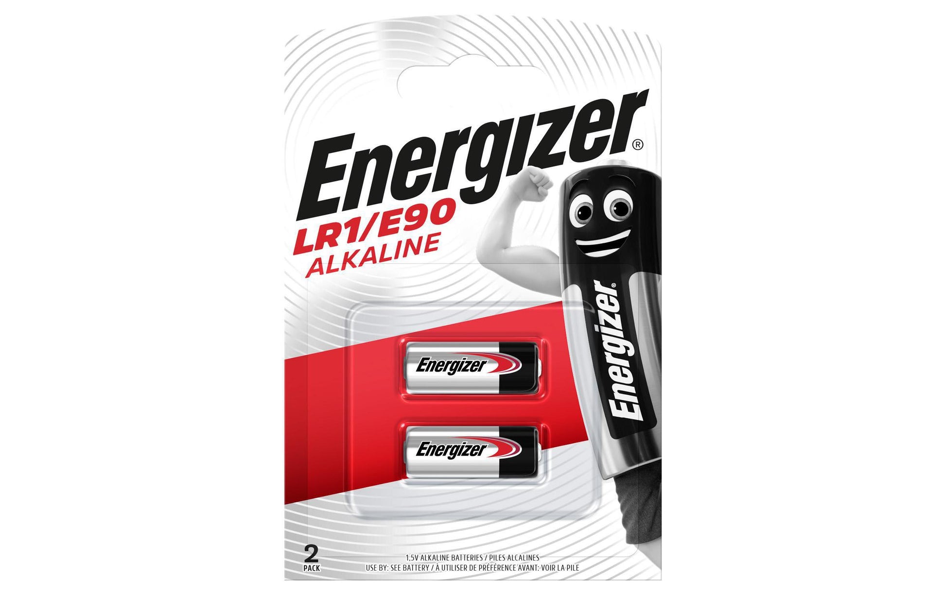 Energizer N (LR1) Batterien, Alkaline, 1,5 V – 2 Stk.