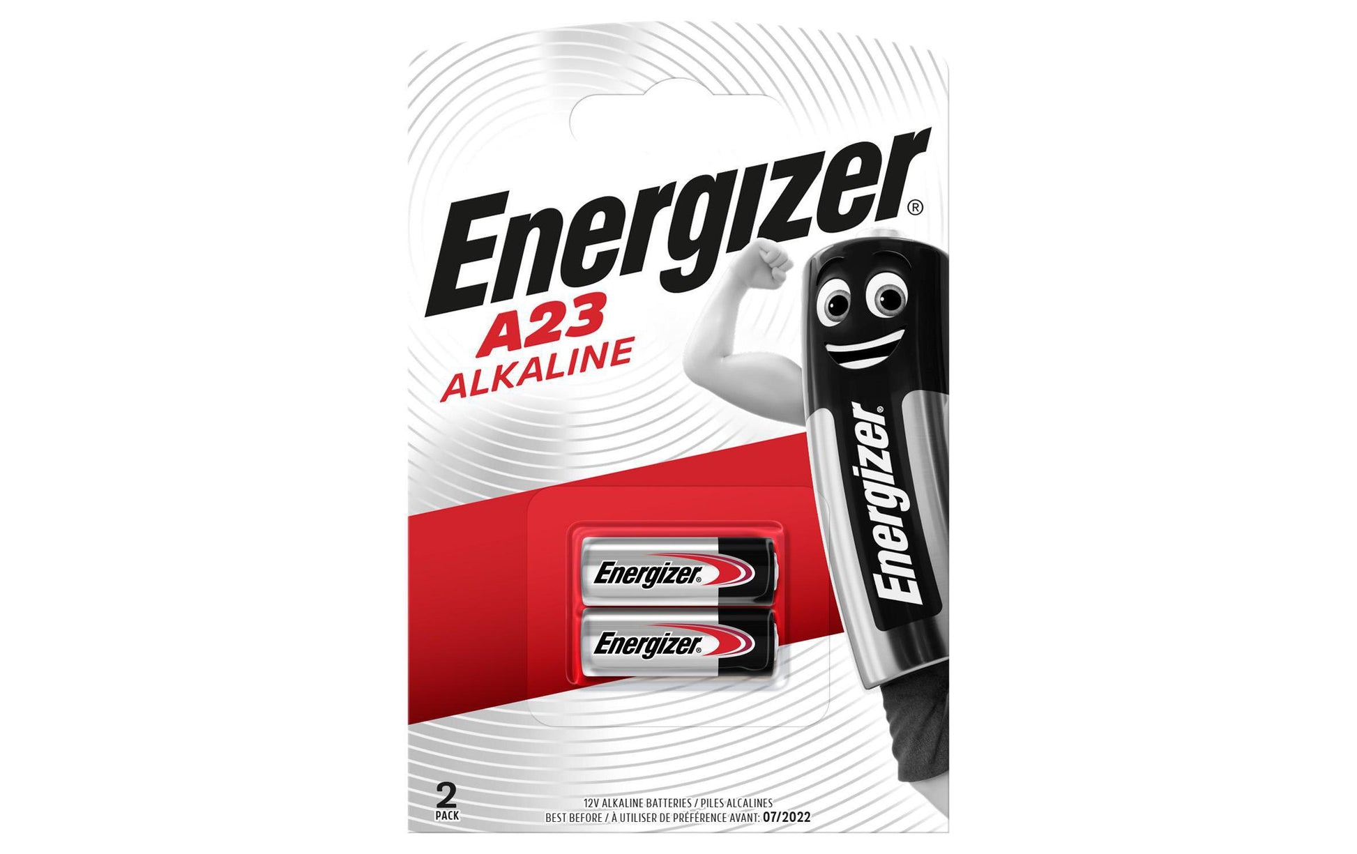 Energizer A23 Batterien, Alkaline, 12 V – 2 Stk.
