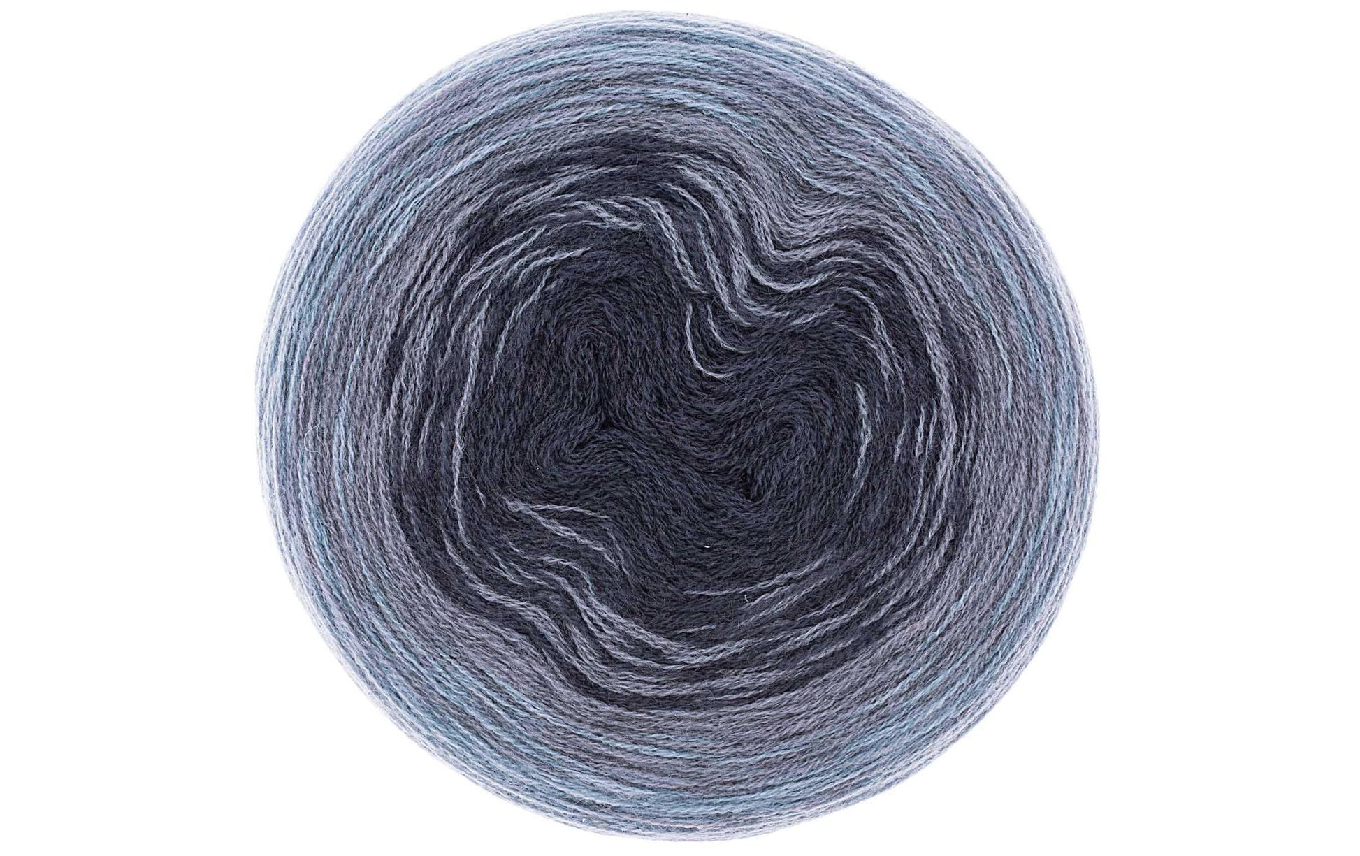 Rico Design Creative Wool Degrade Wolle Blau – 200 g, 800 m, Nadel 3,5 mm, 70% Polyacryl/30% Wolle
