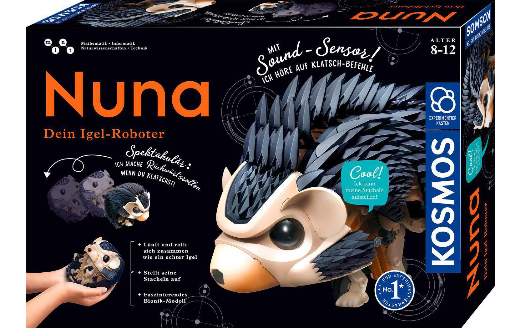 Kosmos Experimentier-Bausatz – Nuna – Faszinierender Igel, mit Akku, 8–12 Jahre