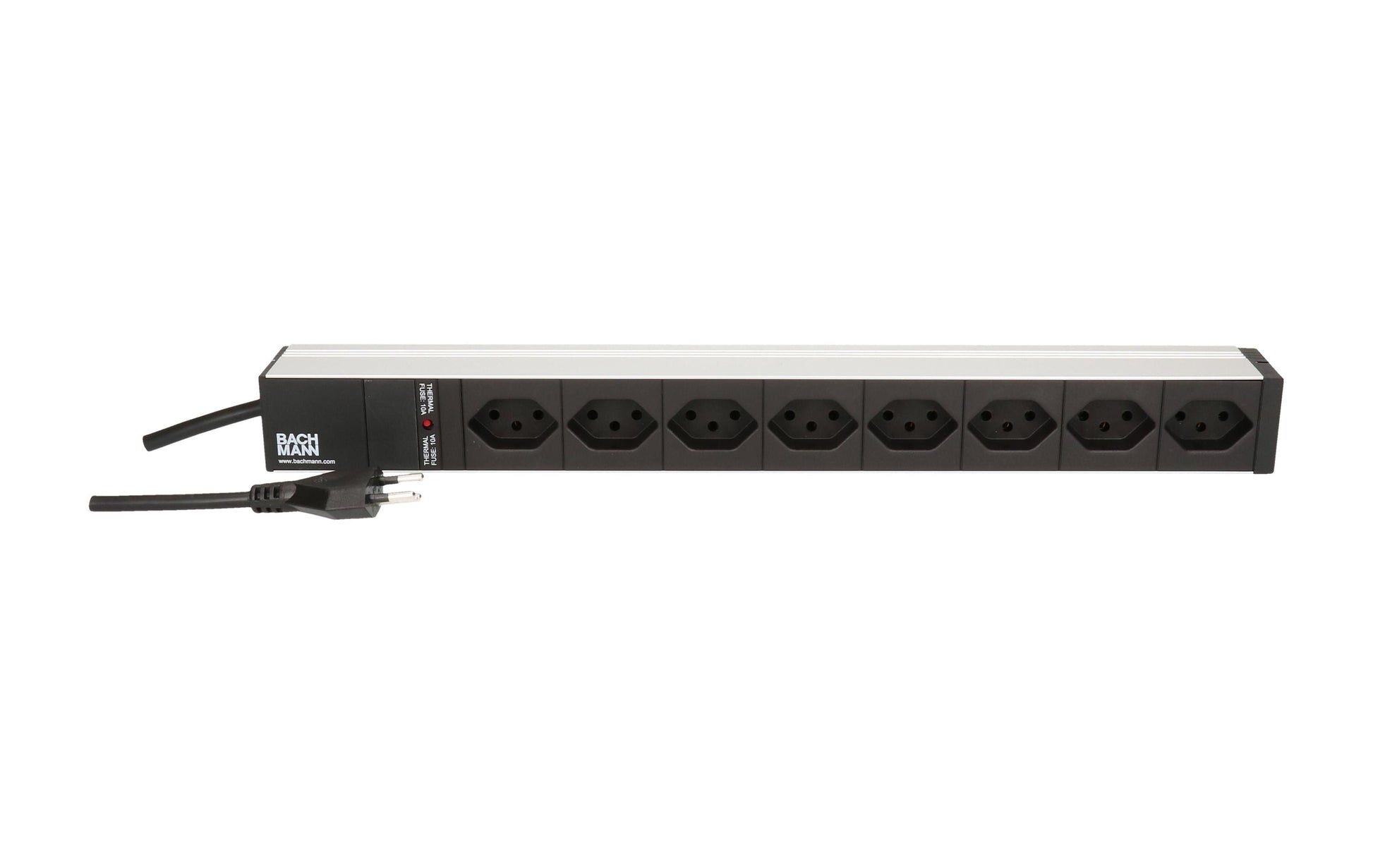 Bachmann Rack-PDU – 1U, T12–8× T13, 3 m