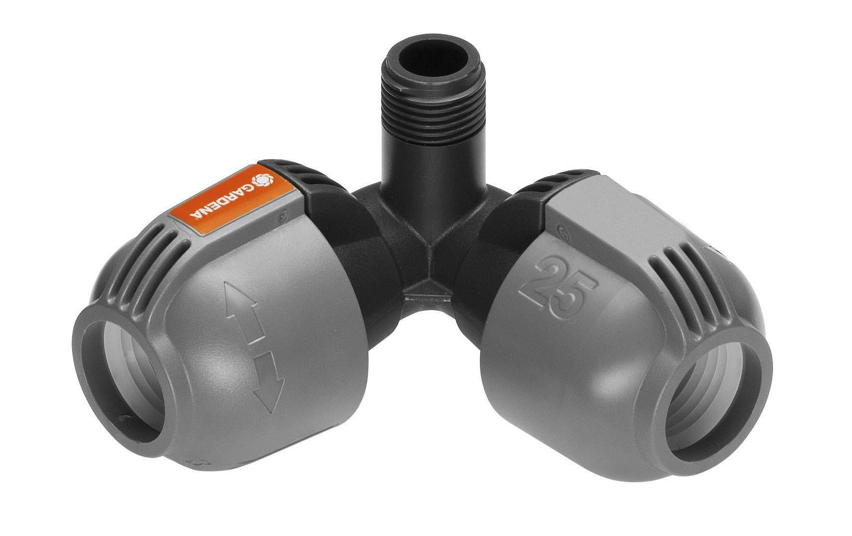 Gardena Winkelstück 25 mm × 1/2"-Aussengewinde – 1 Stk – für Sprinklersystem