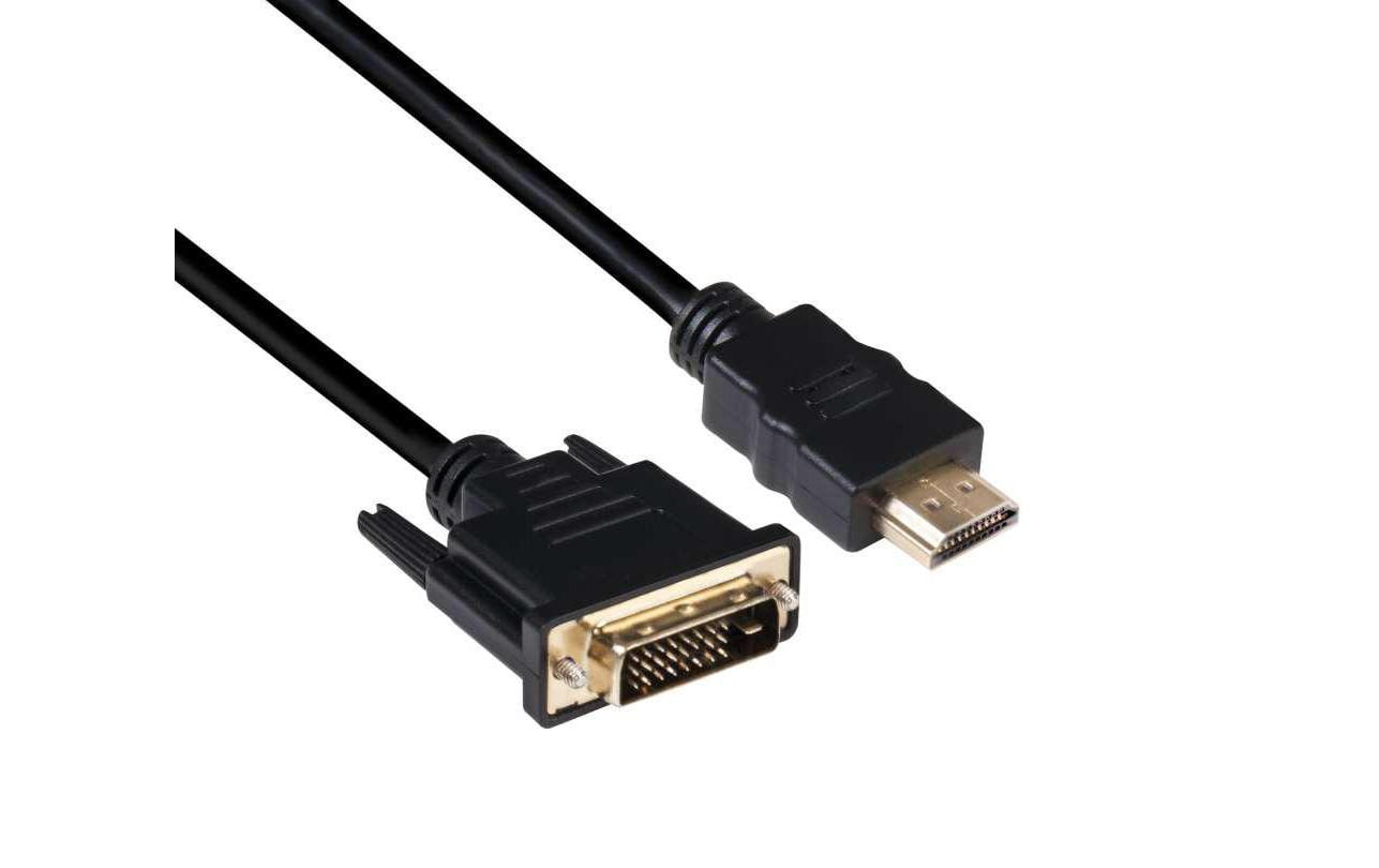 CLUB3D Club 3D DVI auf HDMI Kabel HDMI 1.4 4K 30 Hz – 2 m