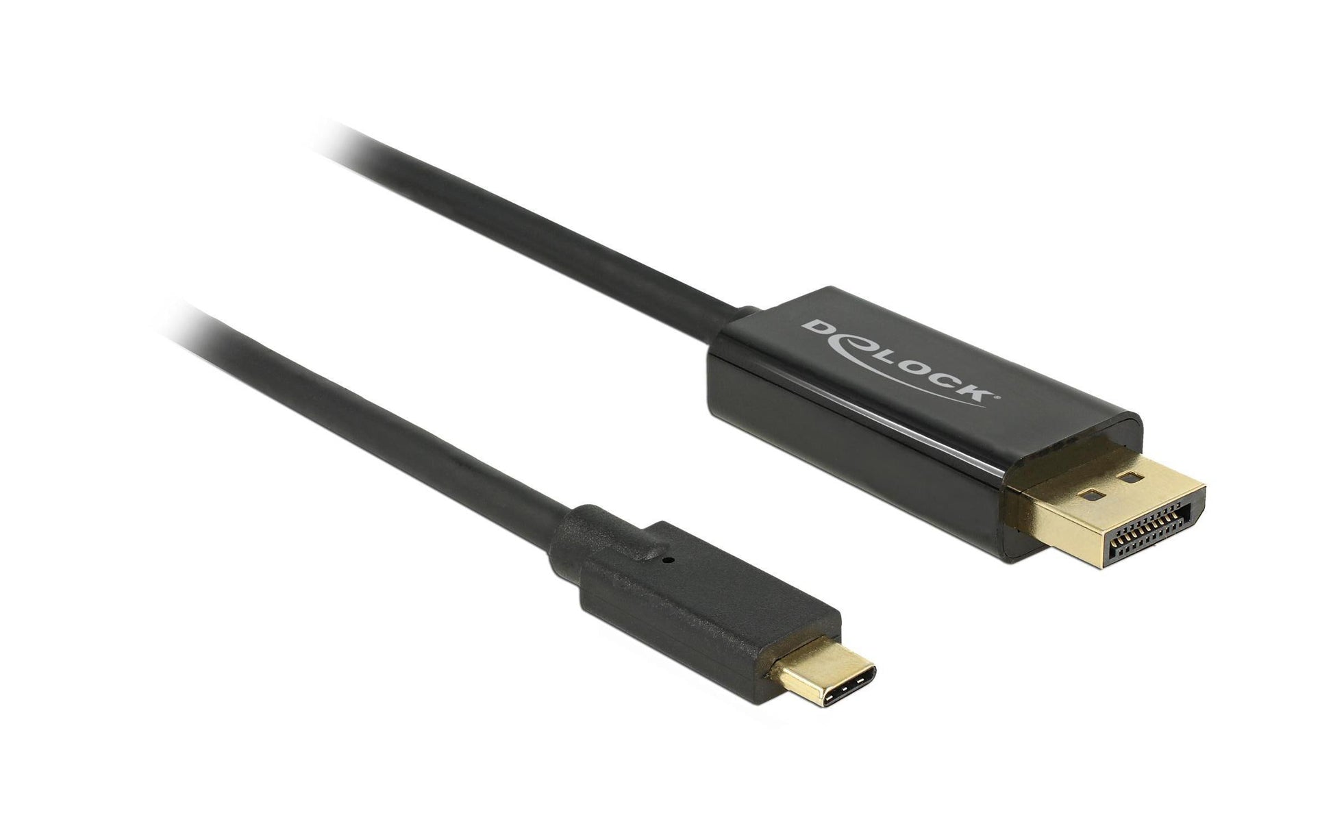 DeLOCK USB-C auf DisplayPort Kabel DP 1.2 4K 60 Hz – 3 m – für Windows, Mac