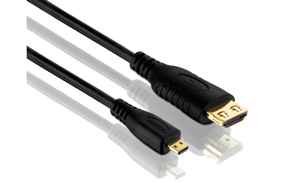 PureLink Micro-HDMI auf HDMI Kabel HDMI 2.0 4K 60 Hz – 2 m