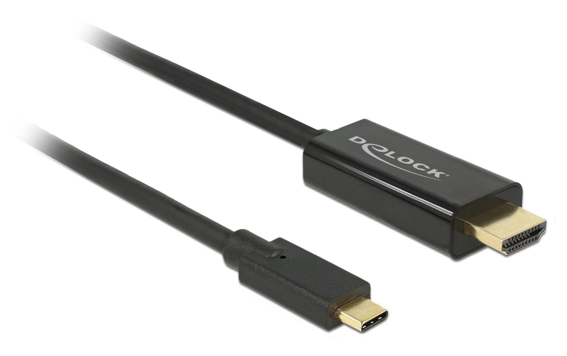 DeLOCK USB-C auf HDMI Kabel 4K 30 Hz – 1 m – für Geräte mit USB-C (DP Alt Mode)