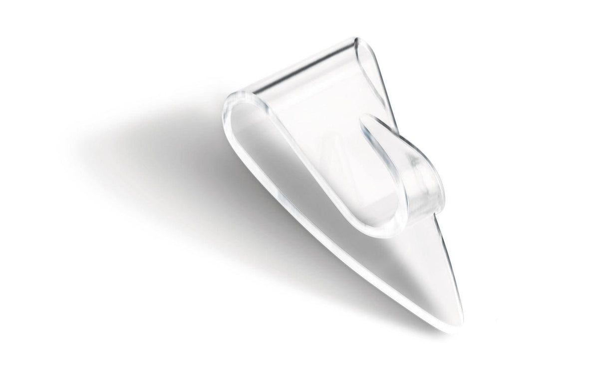 TESA Powerstrips DECO Haken – weiss – 0,2 kg – 5 Stück
