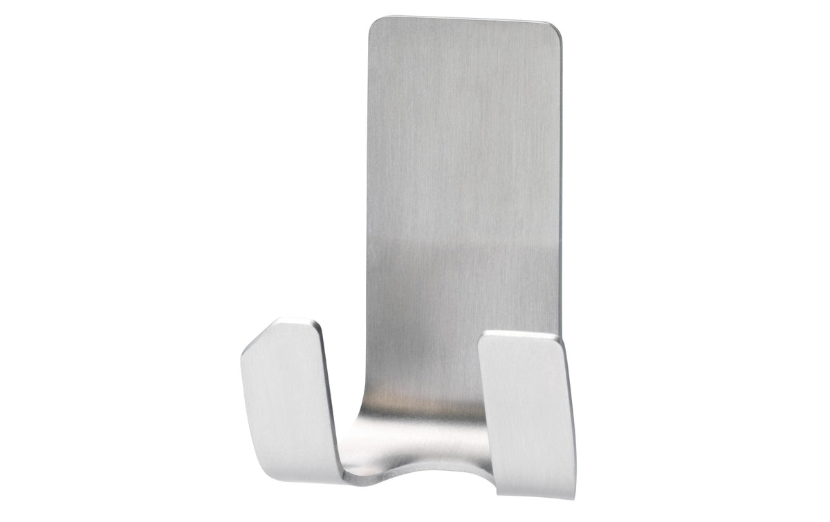 TESA Klebehaken – 3,6×4,4×6 cm, Edelstahl, 3 kg, Klebestreifen