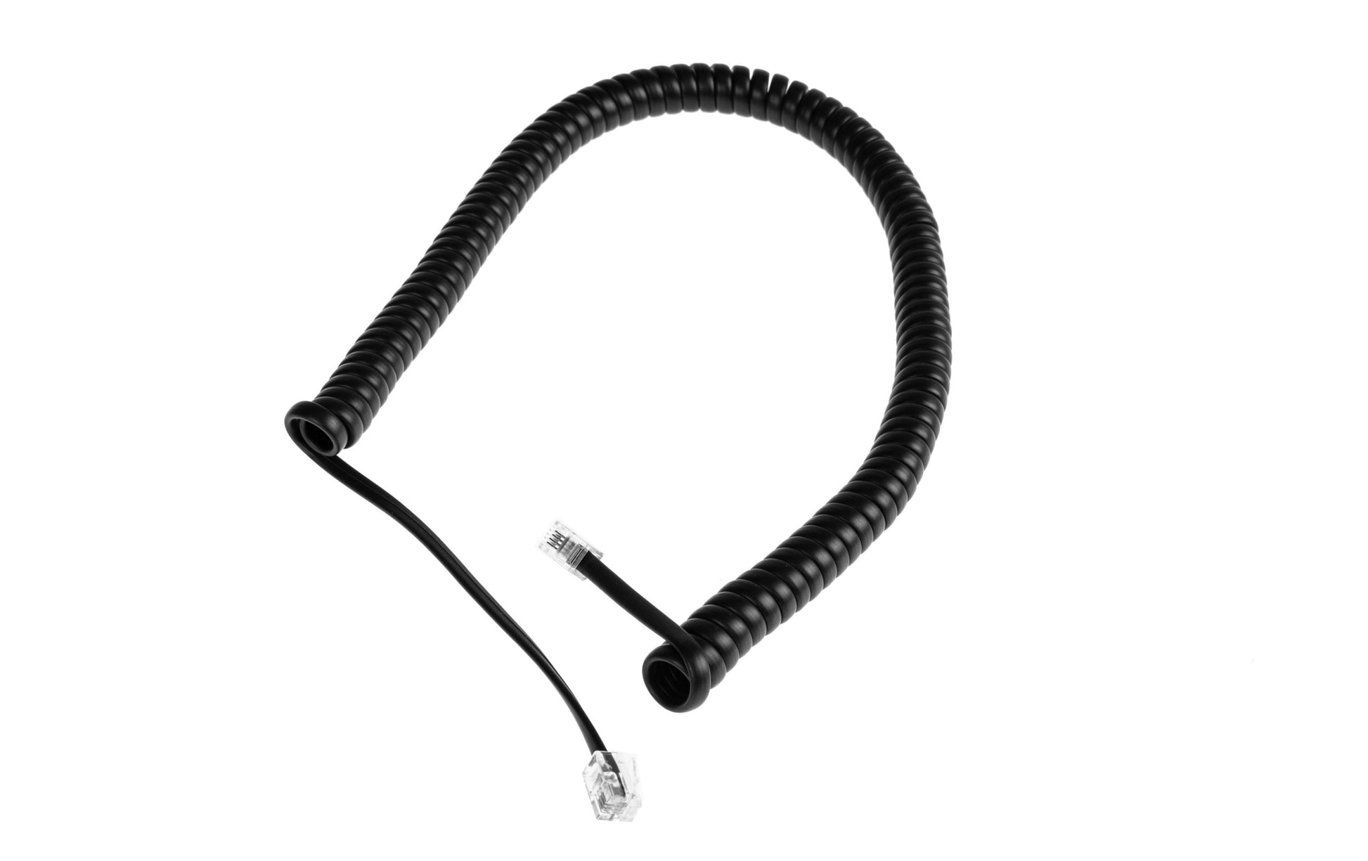Yealink Spiralkabel kurz – 0,45 m, für Yealink T19, schwarz