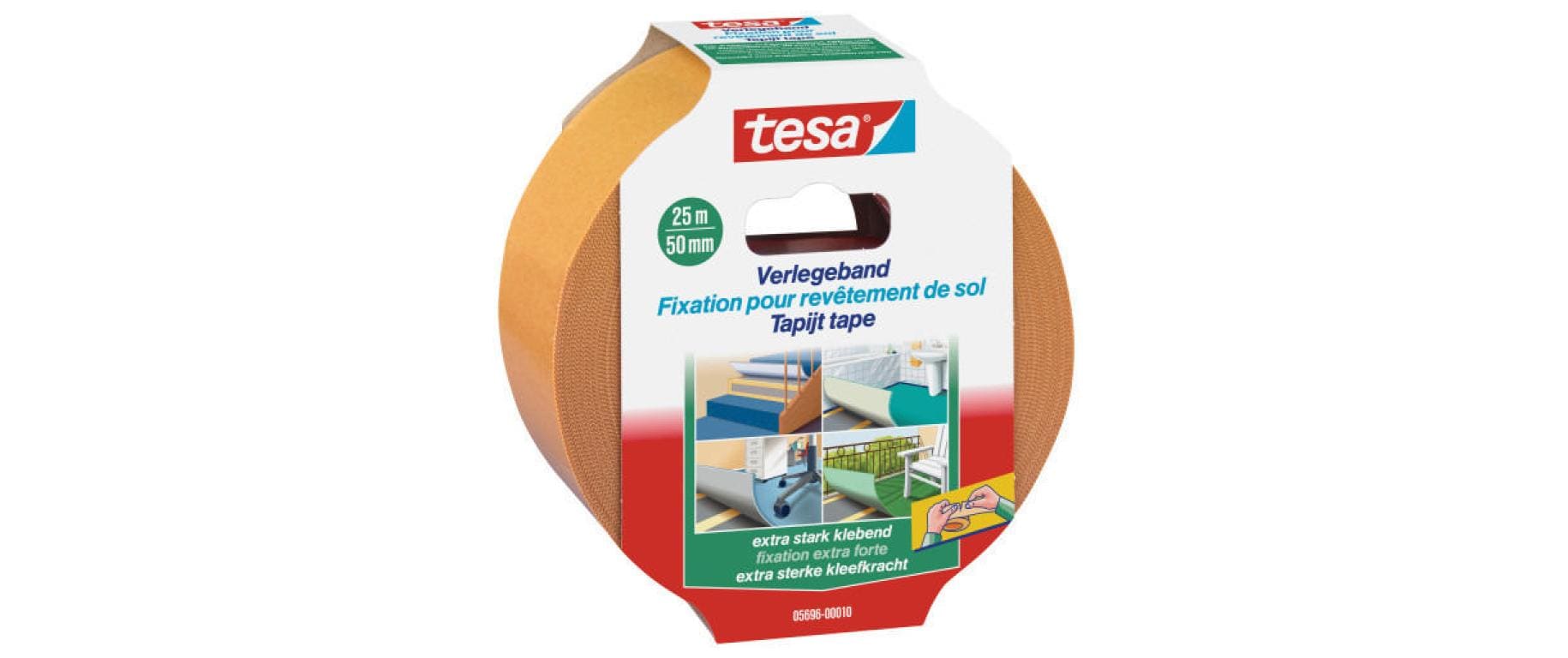 Tesa Montageband – 50 mm × 25 m