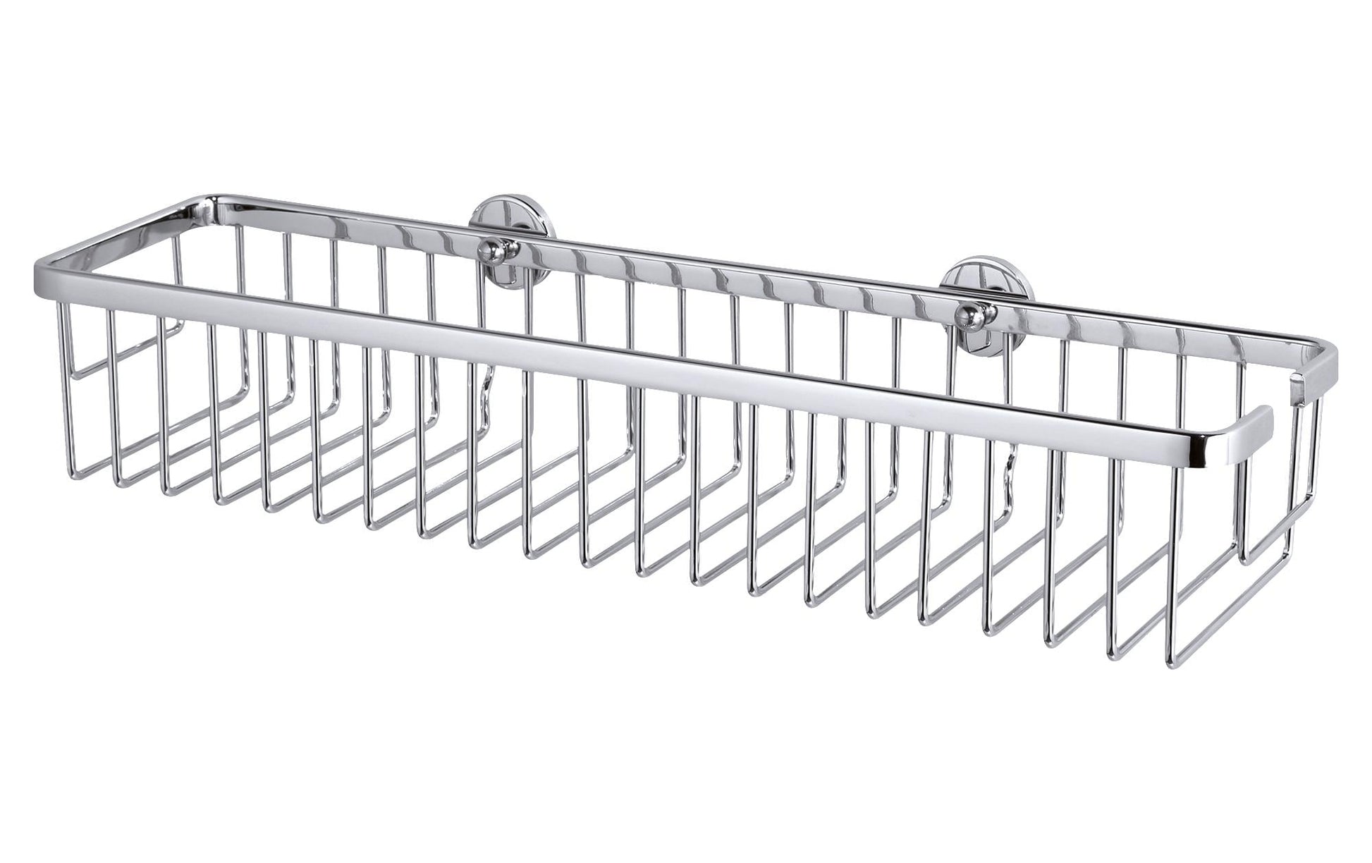 TESA Seifenhalter (Wand) – Edelstahl, Klebestreifen (kein Bohren), 45×12,5×9,2 cm