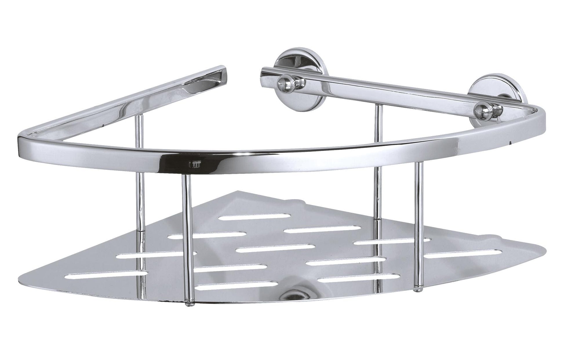 TESA Seifenhalter Aluxx – Aluminium, Kleben, 25×12,5×9,2 cm, Chrom