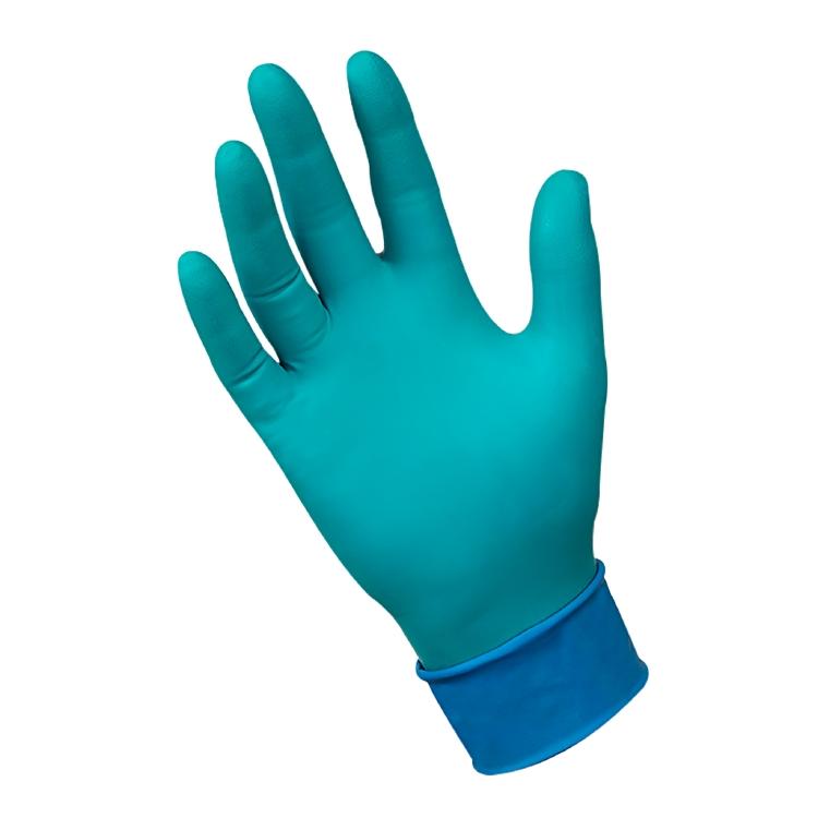 Ansell Einweghandschuhe Neopren/Nitril Microflex 93-260 – M, 50 Stück – Grün, EN 374, puderfrei
