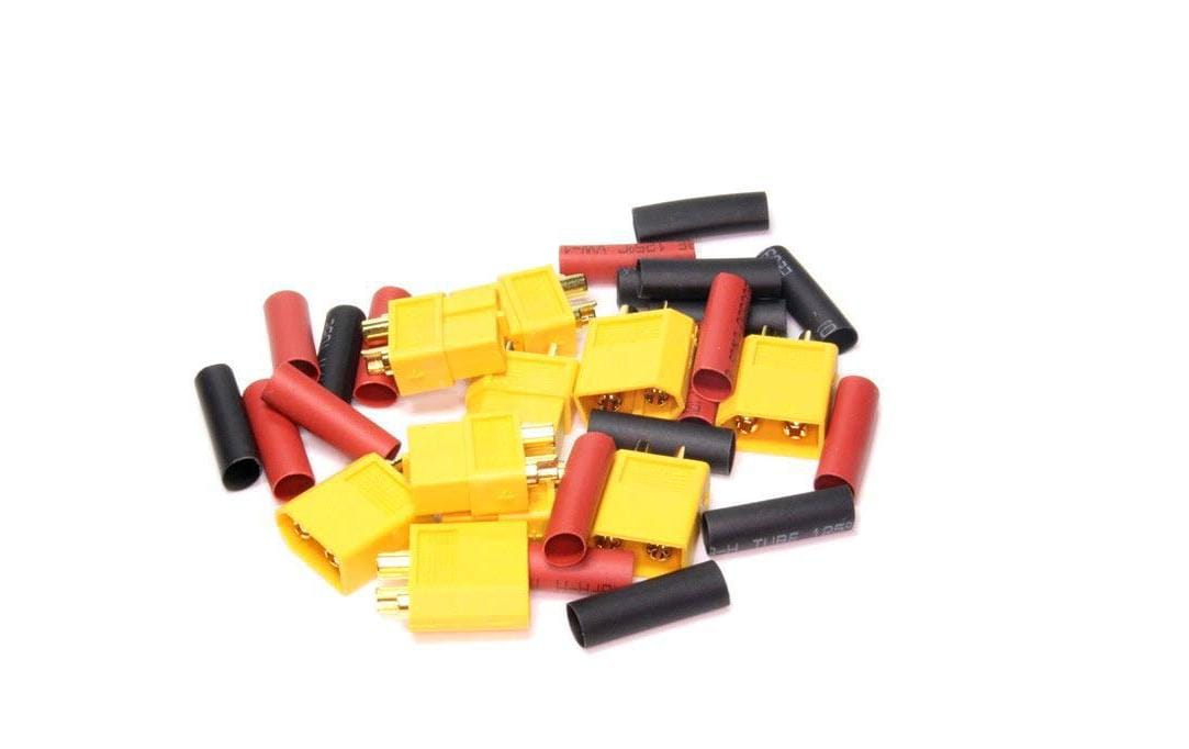 EP Product Adapterkabel, XT60 Stecker/Buchse, 5er-Pack – Schwarz/Rot/Gelb