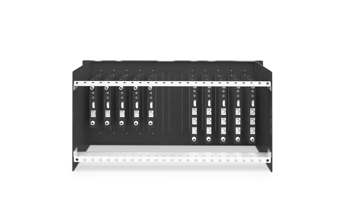 PureLink PT-RM-SE312 – Rack-Montageset, 5U, für 12× Slim-Extender, für PureLink PT-HDBT-200/702/701, Schwarz