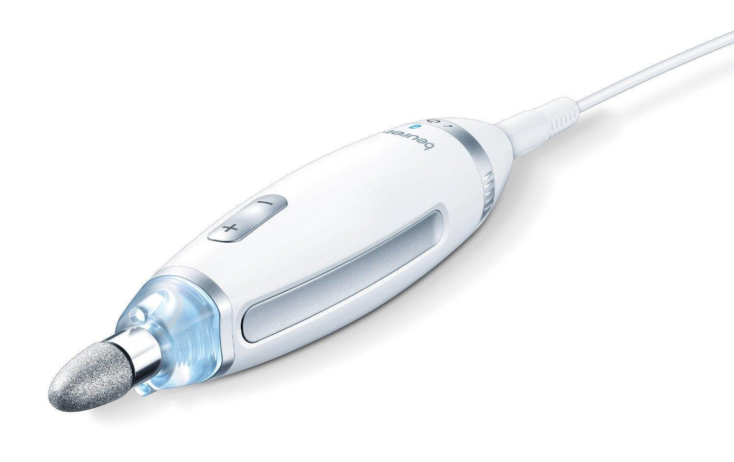 Beurer Maniküre-/Pediküre-Set MP62 – Netzbetrieb, mit LED-Licht – Weiss