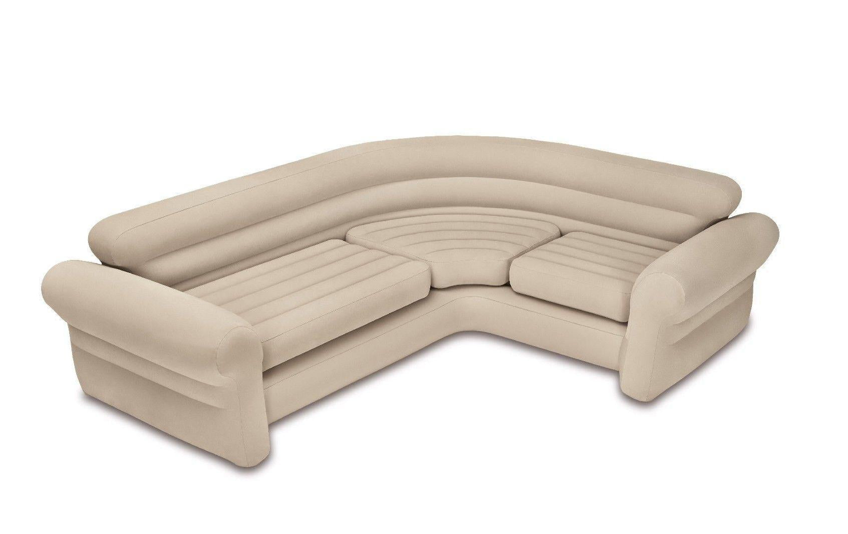 Intex Beistelltisch 68575N – 203 × 257 × 76 cm – PVC – beige