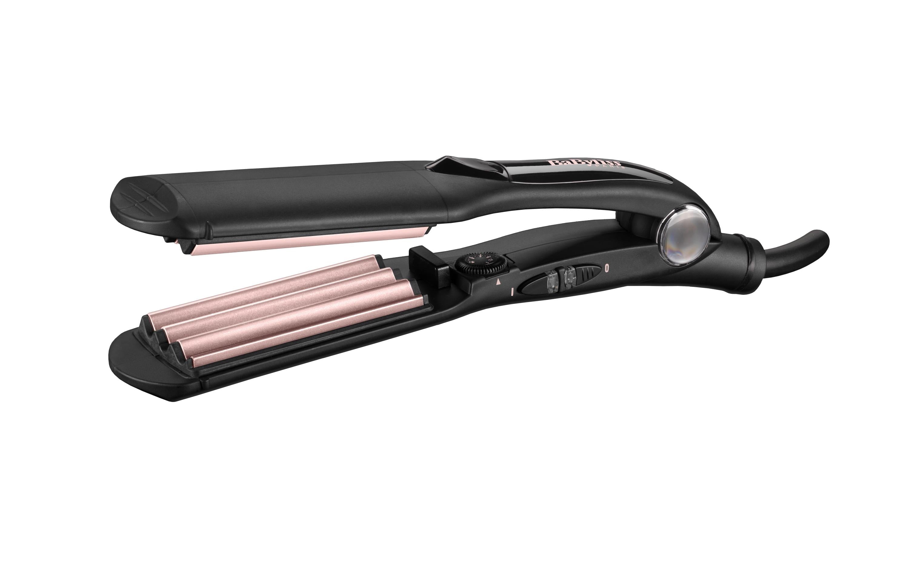 BaByliss Texturiereisen The Crimper 2165CE – Keramik-Turmalin, 120–210 °C – 3,5 cm – Schwarz/Pink
