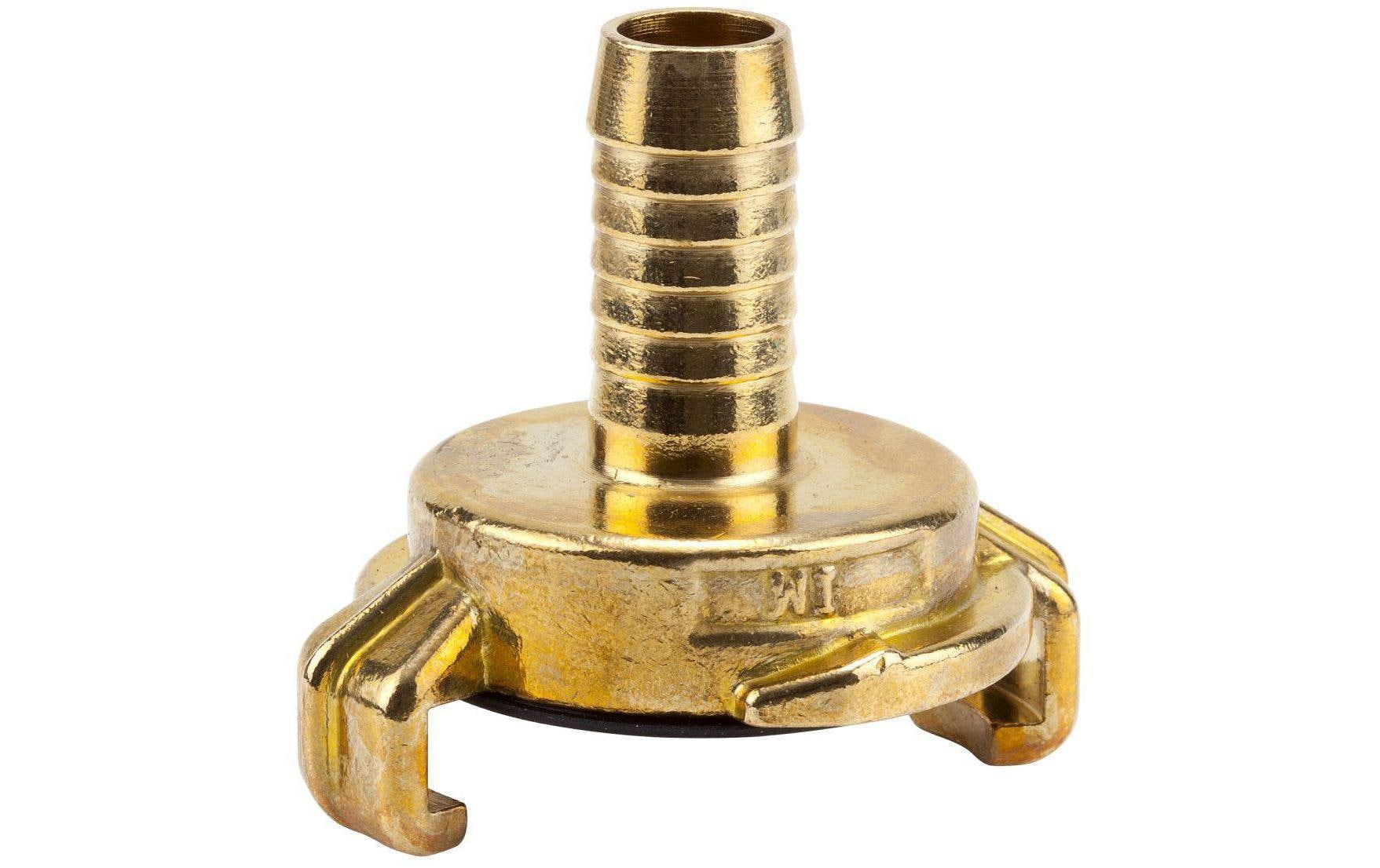 Gardena Schnellkupplungs-Schlauchstück – Messing, 2 Ausgänge, für 13 mm und 16 mm