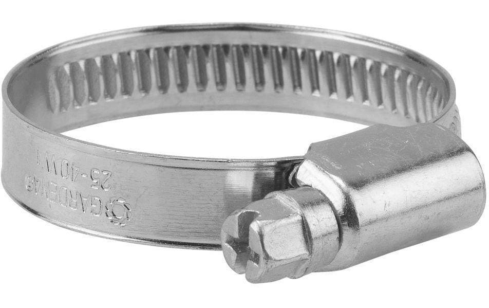 Gardena Schlauchschelle – Spannbereich 25–40 mm, Stahl, verzinkt