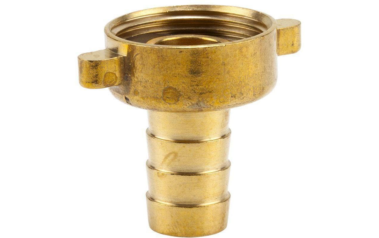 Gardena Schlauchkupplung – Ø 26,5 mm (G 3/4) / Ø 13 mm (1/2), Messing, 2 Stk.