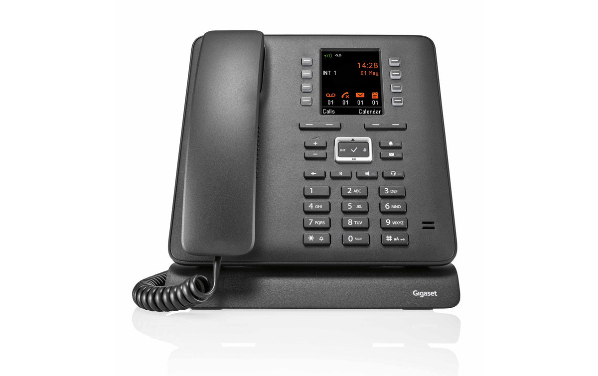 Gigaset Maxwell C HX – DECT-Handgerät, CAT-iq, Bluetooth, Schwarz
