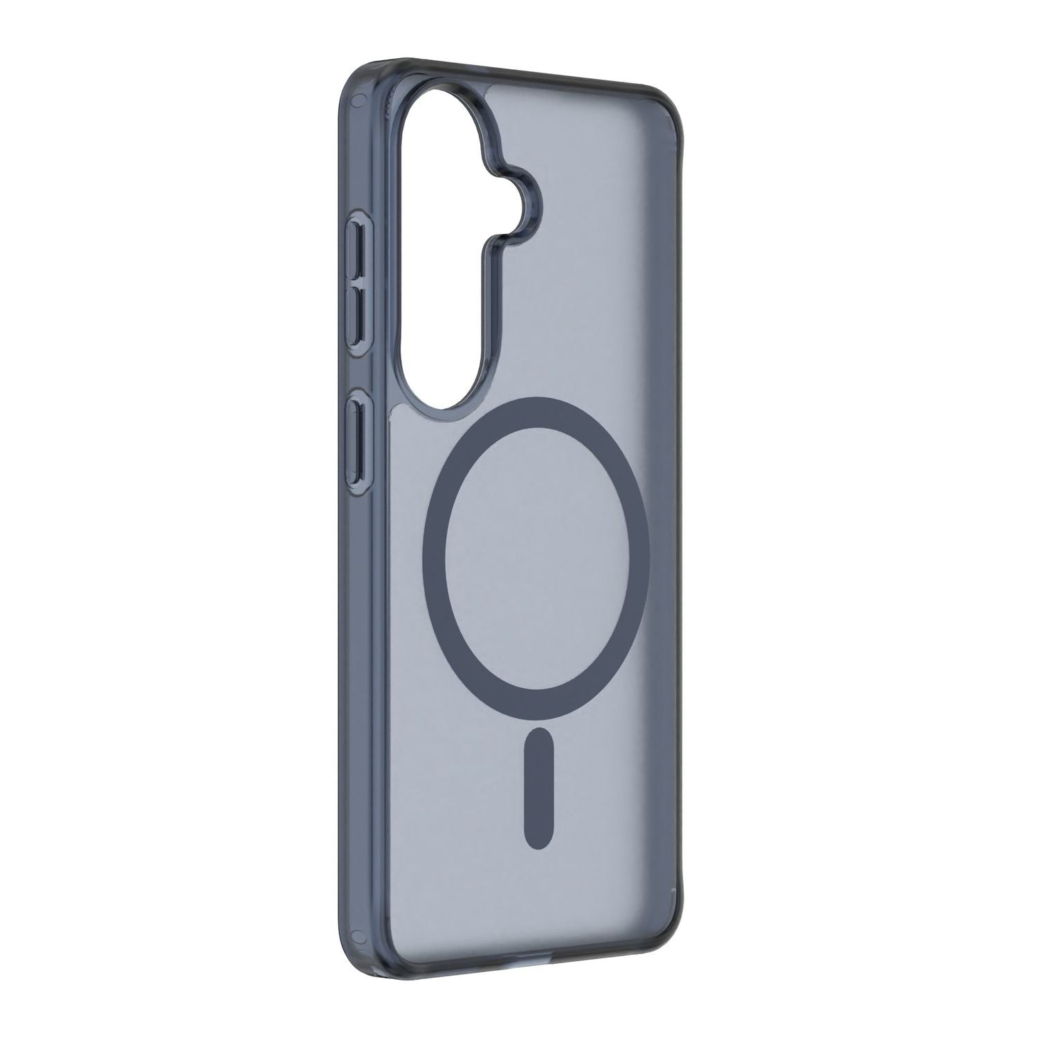 Cellularline Frosty Mag Backcover – für Samsung Galaxy S26, Kunststoff+Gummi, Blau, kabelloses Laden