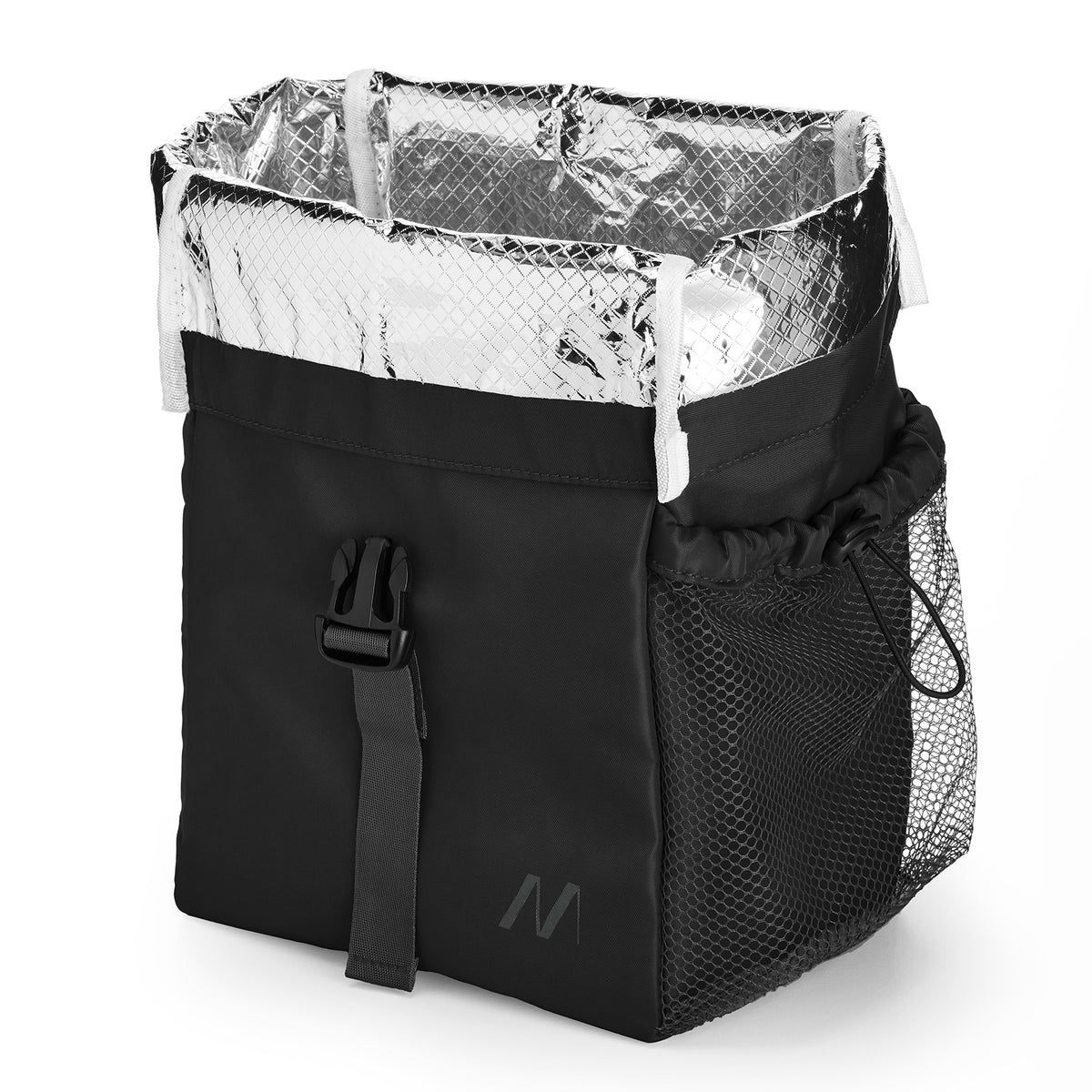 Muitomas Thermobeutel/Kühltasche – isoliert, 15 l, 230×350×30 mm – schwarz, Polyester