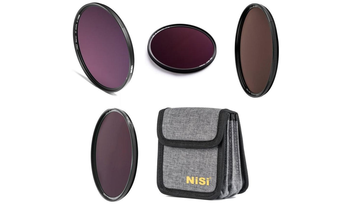 NiSi Filter-Kit 77 mm – ND1000/ND32000/ND64/ND8 – 4er-Pack